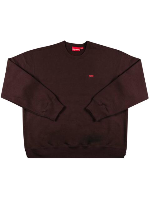 Supreme Supreme Small Box Raglan Crewneck 'Red' | REVERSIBLE