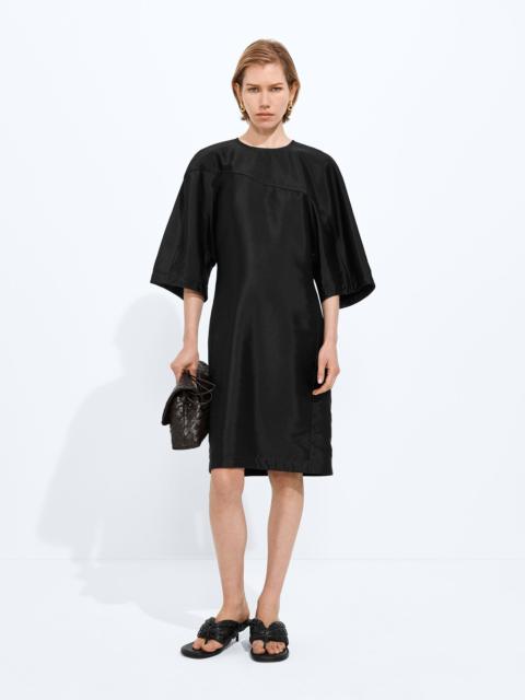Bottega Veneta Washed Cotton and Viscose Twill Dress