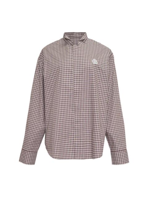 BONBOM Wingtip Collar Long Sleeve Shirt