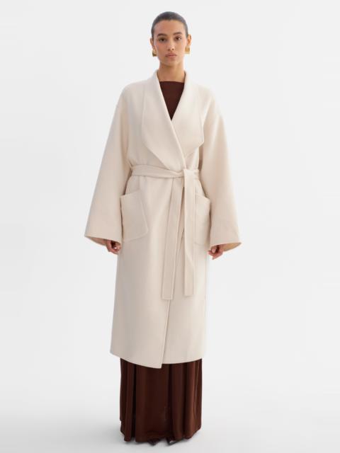 LAMARQUE COREEN | Belted Wool Maxi Coat