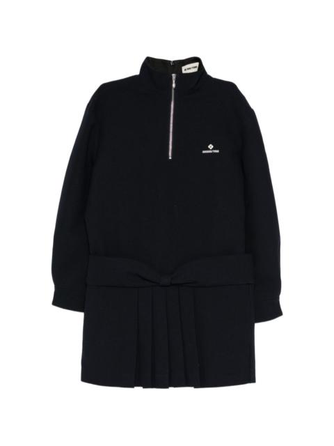 SHUSHU/TONG pleated bow-detail dress