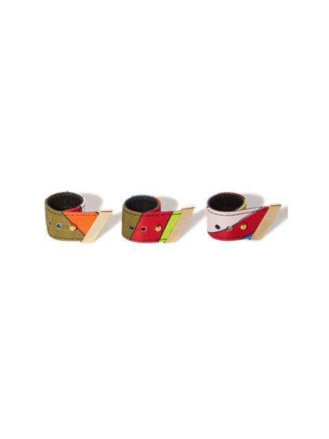 PUCCI Iride-print ring set