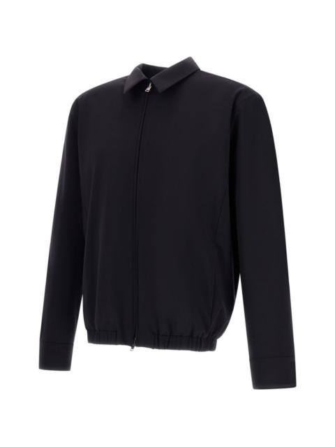 Herno zip-up shirt jacket