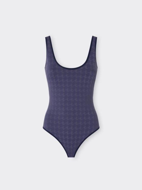 Ferrari One-piece swimsuit with Prancing Horse motif