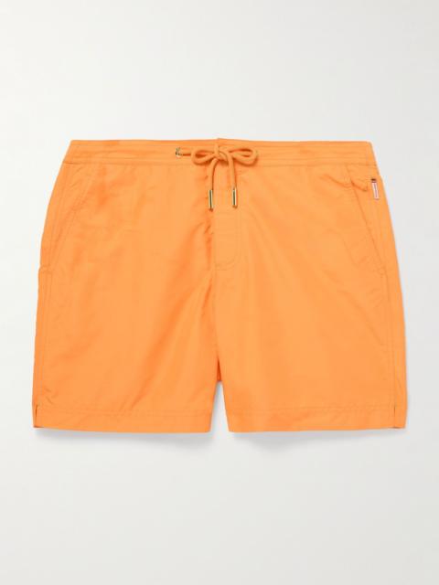 ORLEBAR BROWN Bulldog Straight-Leg Mid-Length Recycled Swim Shorts Orange