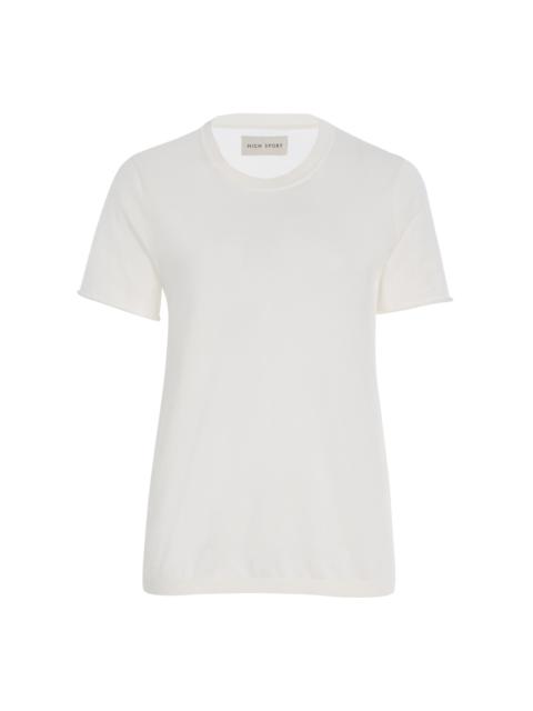 Owen Cotton Tee ivory