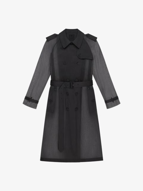 Givenchy OVERSIZED TRENCH IN ORGANZA