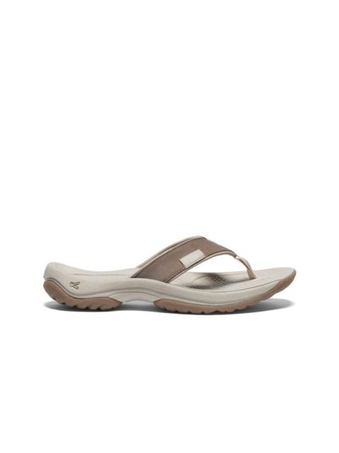 KEEN Women's Kona Leather Flip-Flop