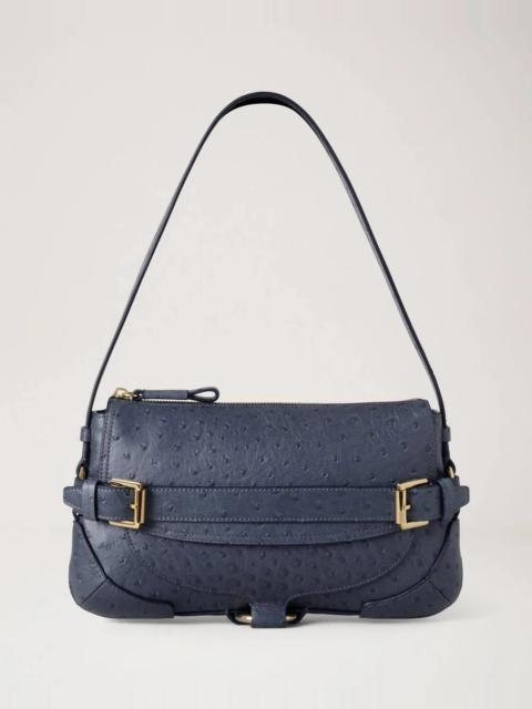Mulberry Lennox Shoulder Ostrich Print