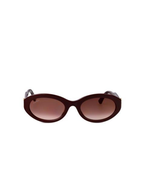Cartier oval-frame sunglasses