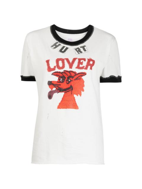 ERL Hurt Lover graphic-print T-shirt