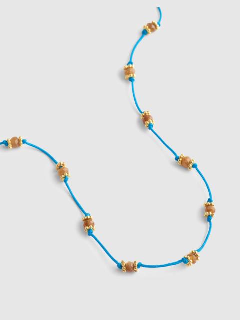 Madewell Beaded Long Station Necklace