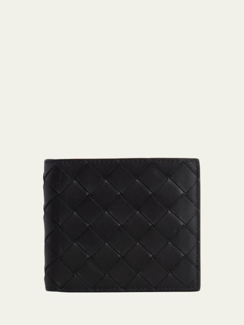 Bottega Veneta Men's Intrecciato Leather Bifold Wallet