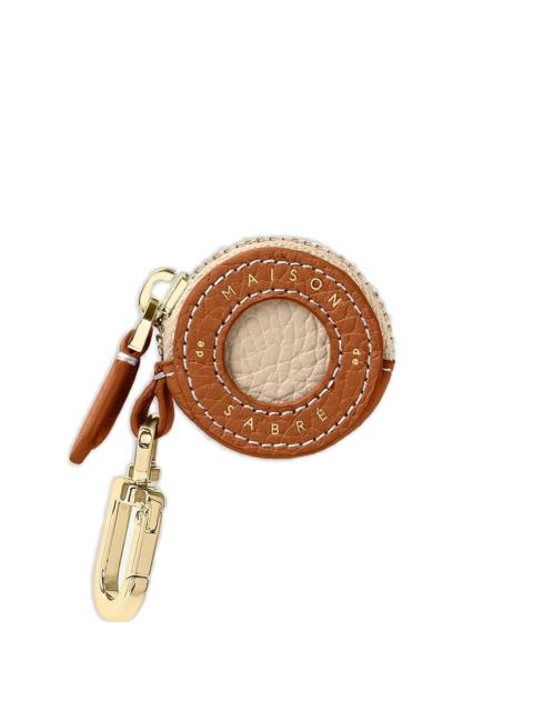 MAISON de SABRÉ leather air tag charm