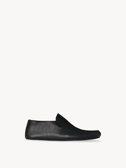 Leo Loafer in Leather and Shearling