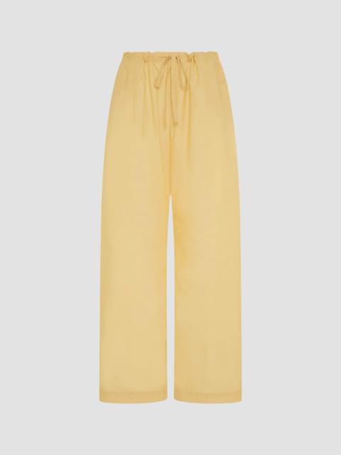 Another Tomorrow Women's Voile Drawcord Pants - Mimosa