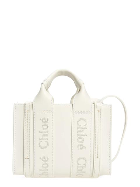 Chloé Mini Woody Leather Tote