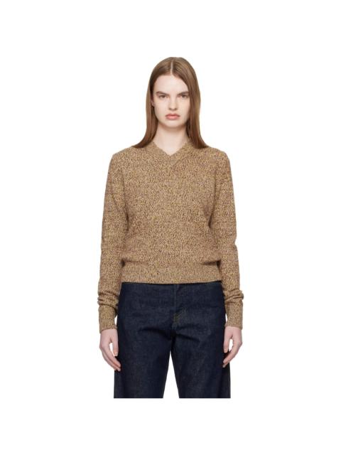 &DAUGHTER Multicolor Sligo V-Neck Sweater