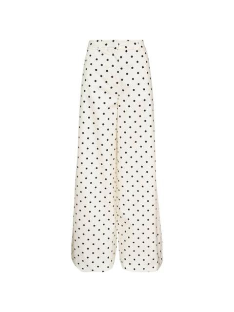 MSGM polka-dot trousers