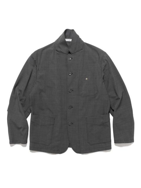 nonnative Worker 5B Jacket P/W/Pu Tropical Cloth Charcoal