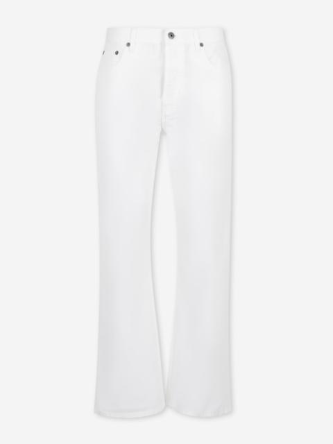 Off-White STRAIGHT LEG LOGO JEANS