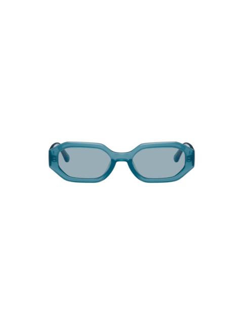 LINDA FARROW Blue Linda Farrow Edition Irene Sunglasses