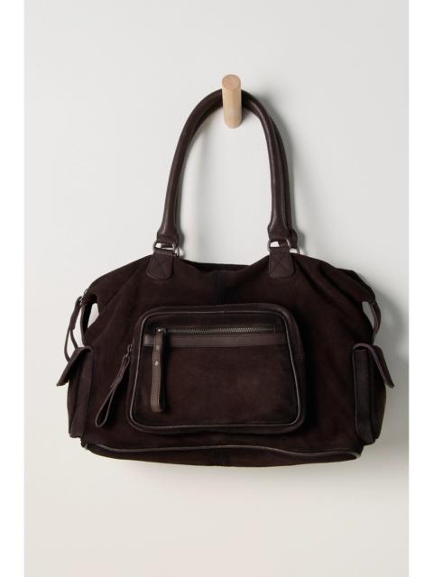 FREE PEOPLE Maya Suede Tote