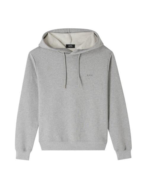 STANDARD A.P.C. BRODÉ HOODIE (M)