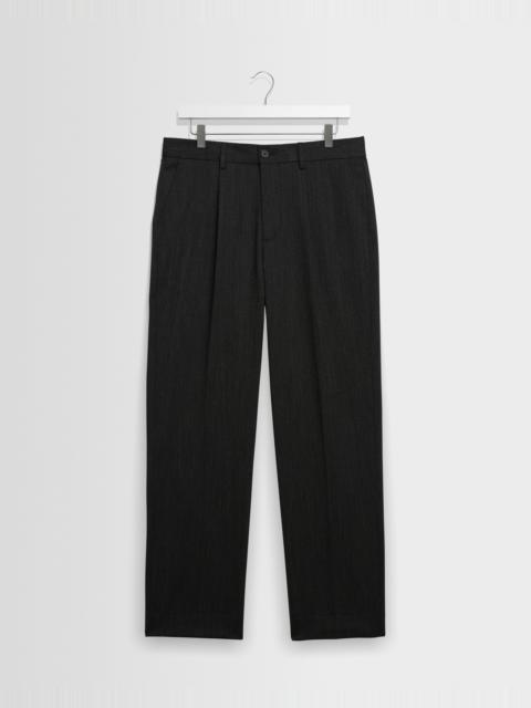 Wax London Aubyn - Charcoal Two Tone Wool Blend Trouser