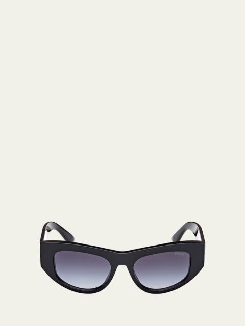 PUCCI EP0228W Cat-Eye Acete Sunglasses