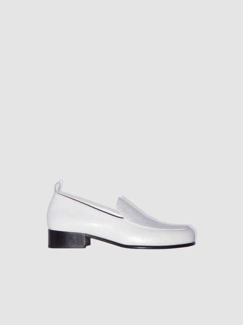 BY FAR Alfred Burrata Creased Calf Leather Loafer