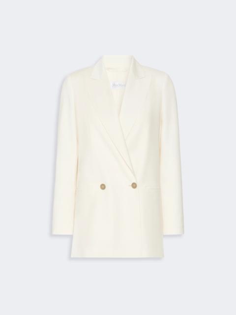 Max Mara BIKINI Woollen cloth blazer - IVORY
