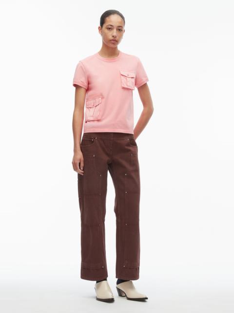 3.1 Phillip Lim Garment Dyed Pocket Tee