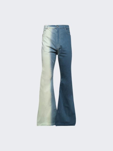 Rick Owens DRKSHDW Bolan Bootcut Denim Pants Toothpaste Degrade