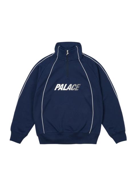 PALACE FAST LOGO 1/4 ZIP NAVY