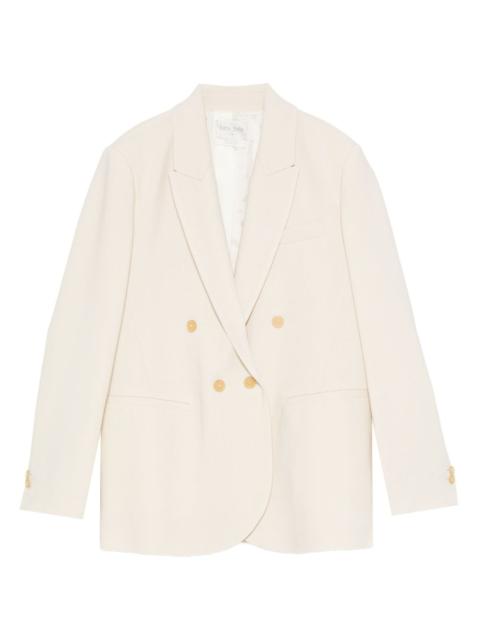 forte_forte double-breasted button jacket