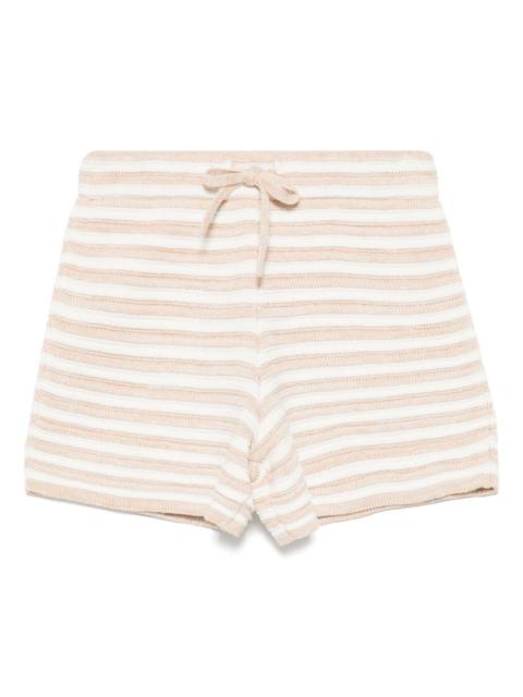 THE UPSIDE Canyon roller knitted shorts