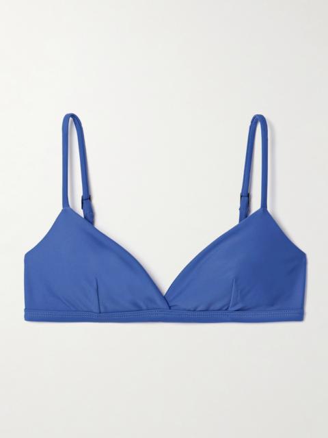MATTEAU The Crop Recycled Triangle Bikini Top