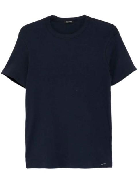TOM FORD JERSEY INTIMATE T-SHIRT WITH LOGO LABEL