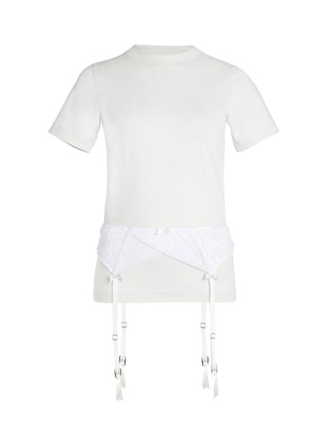 BALENCIAGA Lingerie Stretch-Jersey T-Shirt white
