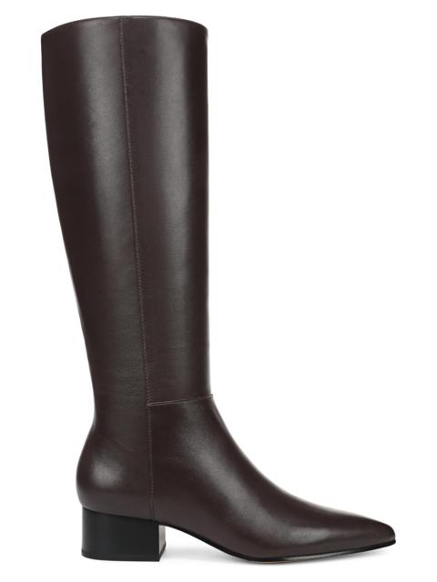 Vince Women's Adan 40MM Leather Knee-High Boots - Ganache