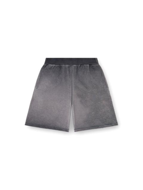 Diesel SWEATSHORTS WITH DÉVORÉ MOTIFS