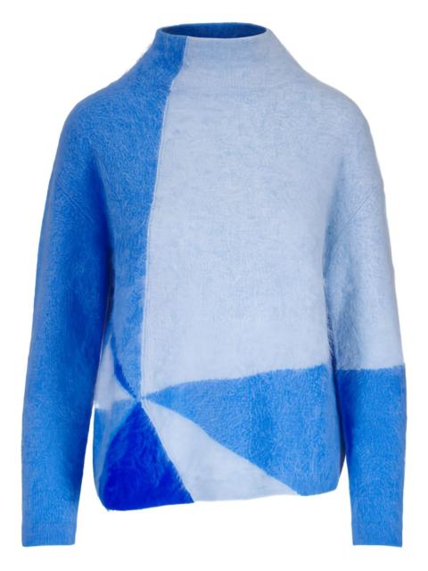 AKRIS colourblock sweater