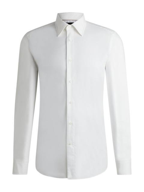 SLIM-FIT SHIRT IN SUPER-STRETCH FABRIC