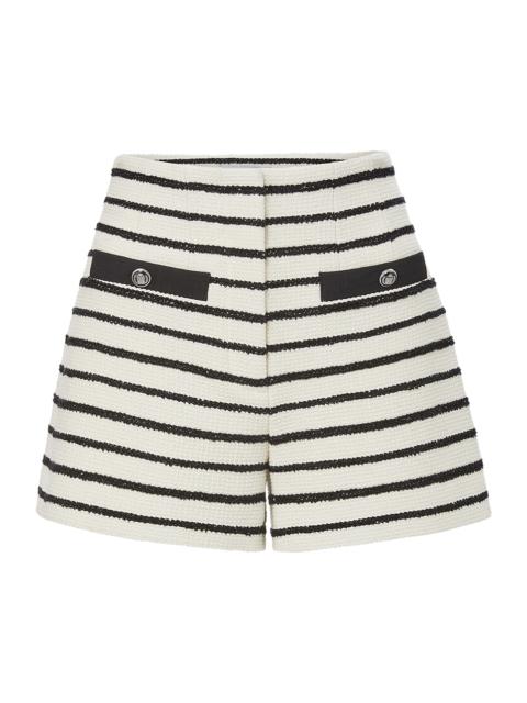 VERONICA BEARD GERSHWIN STRIPED SHORT