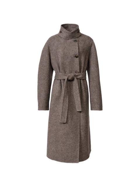 FABIANA FILIPPI belted micro-check coat