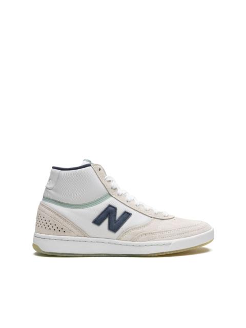 x Tom Knox 440 High "White/Navy Teal" sneakers