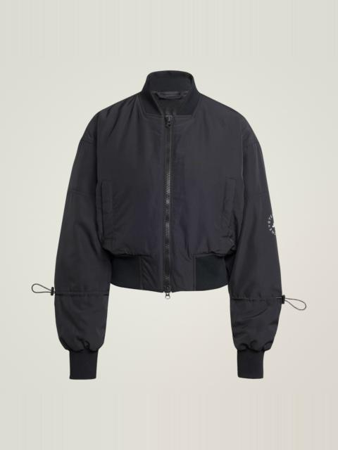 adidas adidas by Stella McCartney TrueNature Woven Bomber Cropped Jacket