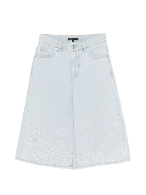 maje embellished shorts