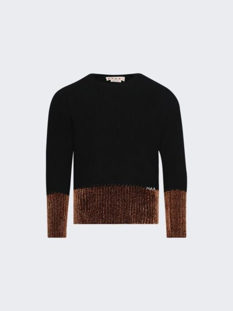 Marni Roundneck Sweater Black